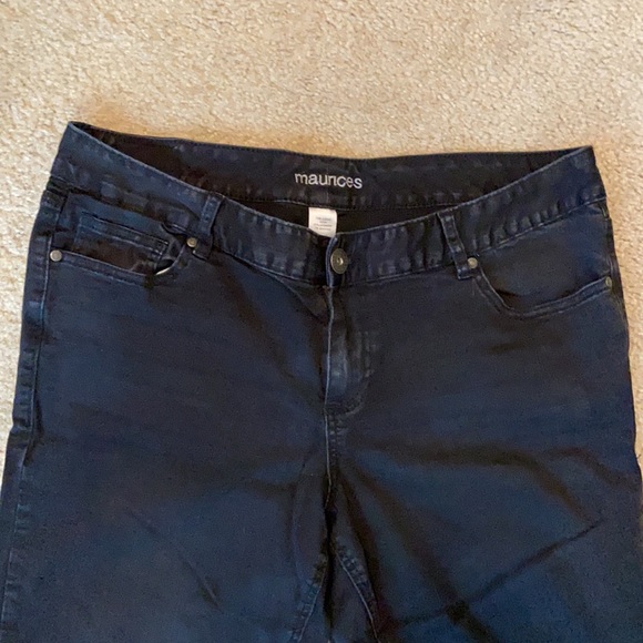 Black Boot cut Jeans - Picture 2 of 4